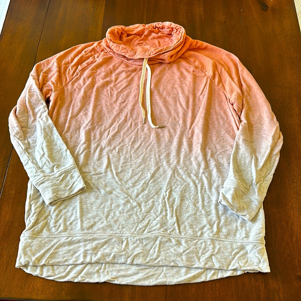 Lou & Grey Dip-Dye Cowl Neck